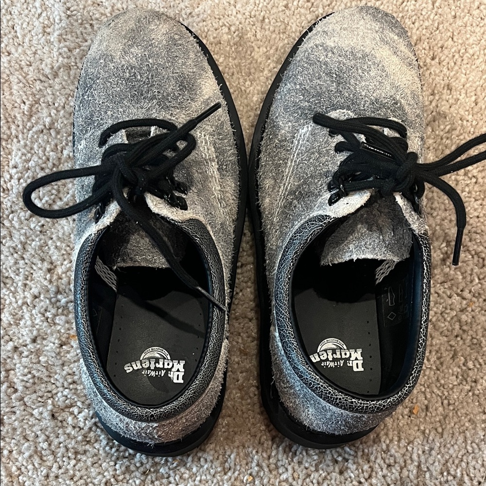 Dr. Martens woman’s  Black and White Oxford/ loafer